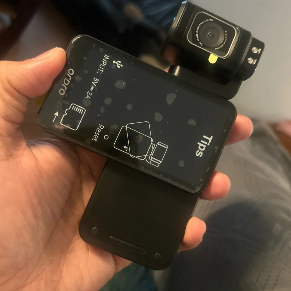 Ordro Poket m 3. 5 k Black Camera with Advanced Features